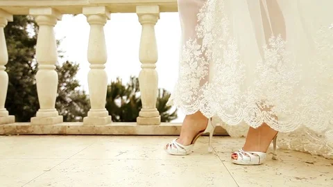 Girl's Steps Stock Footage 76472117