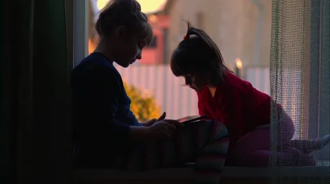 Girls together Stock Footage 46856870