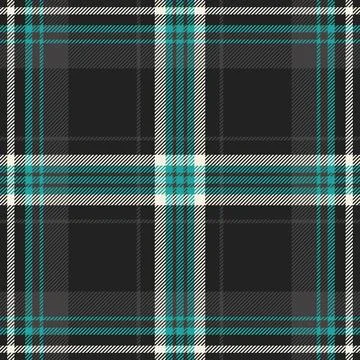 Girly textile vector check, lined pattern seamless background. Lumberjack p.. Illustrazione stock