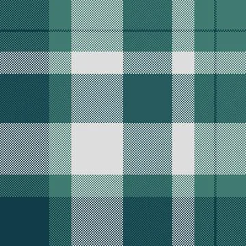 Girly vector plaid pattern, fancy background check seamless. Scrapbooking t.. Illustrazione stock