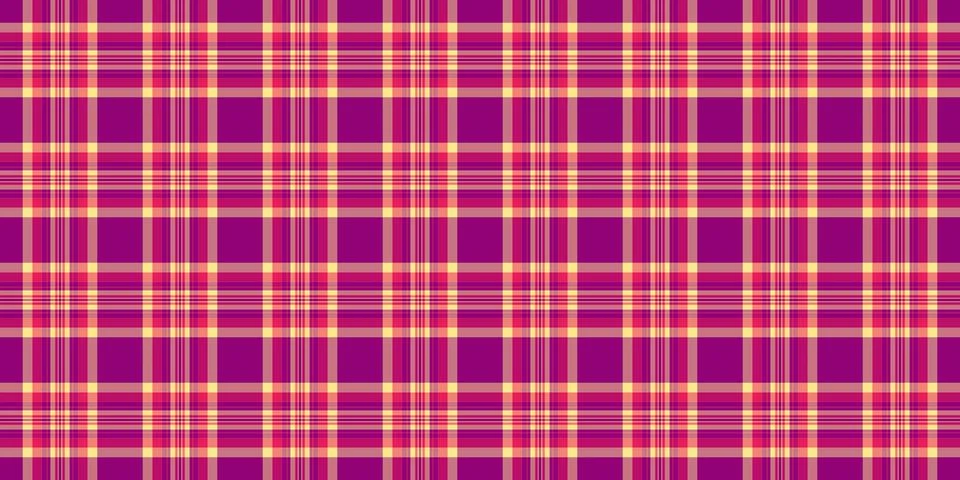 Girly vector texture tartan, internet background plaid textile. Swatch chec.. Stock Illustration