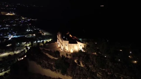 Giro Castello Tropea 库存影片 257704116