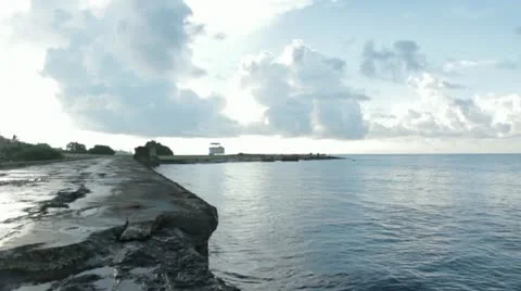 Giron beach Stock Footage 12366678