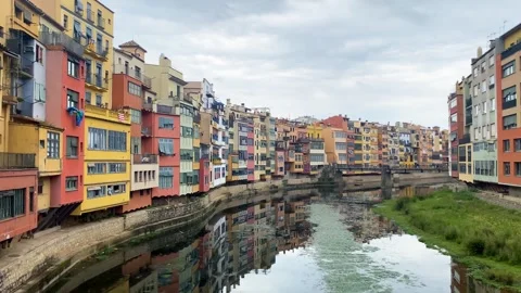 Girona buildings Stock-Footage 279935581
