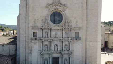 Girona Cathedral Stock Footage 188753127