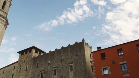 Girona Cathedral. Spain. Stock Footage 71274185