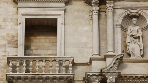 Girona Cathedral. Spain. Stock Footage 71274254