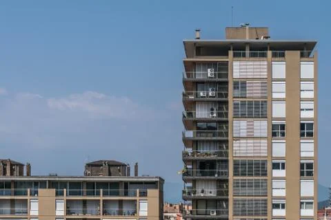 Girona Flats Stock Photos