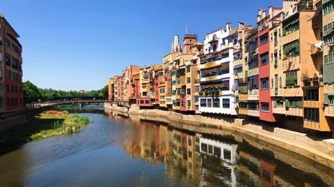 Girona Spain Stock Footage 111375339
