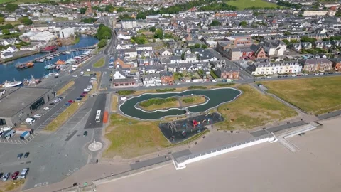 Girvan, Scotland Stock Footage 247392381