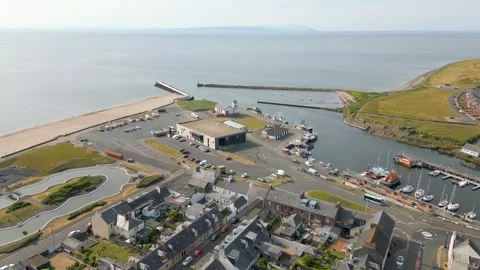 Girvan, Scotland Stock Footage 247392828