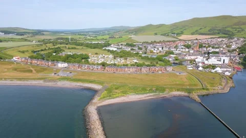 Girvan, Scotland Stock Footage 247392837