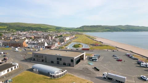 Girvan, Scotland Stock Footage 247393020