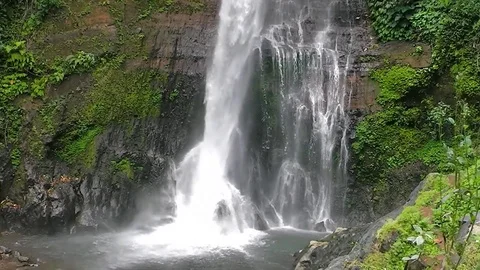 Git Git waterfall. Bali island. Indonesia. Video stock 81606764