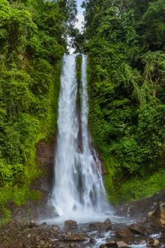 Gitgit Waterfall - Bali island Indonesia Foto stock