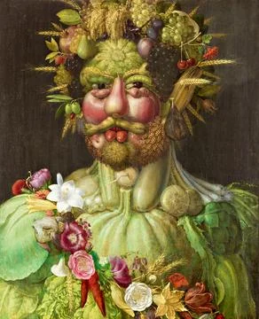 Giuseppe Arcimboldo - Vertumnus 스톡 사진