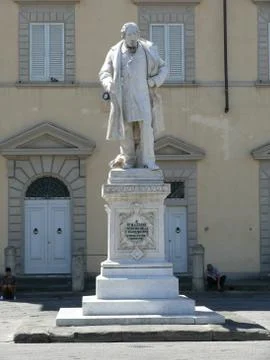 Giuseppe Mazzoni monument Stock-Fotos