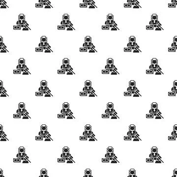 Give hand pattern seamless Illustrazione stock