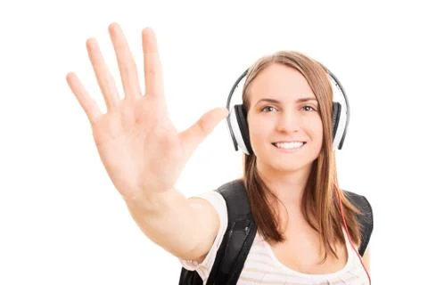 Give me high five Stock Photos