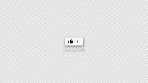 Give Us A Thumbs Up Animation Badge Video stock 339624176