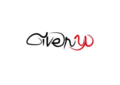 Given Up lettering text. Modern calligraphy style vector illustration. Stock Illustration