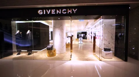 Givenchy headquarter Paris, France in Lu, Stock Video