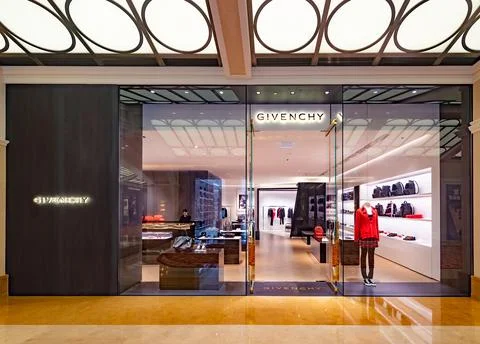 Givenchy store in Macau Stock Photos