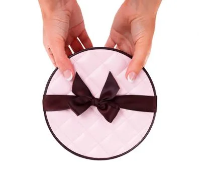 Giving Present Stock Photos