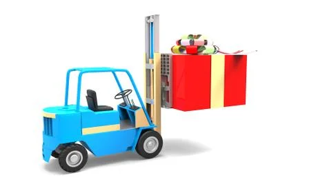 Giving presents Illustration