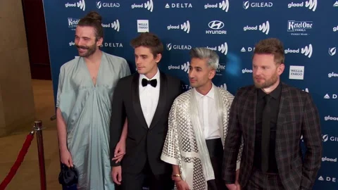 GLAAD Media Awards 2019, Beverly Hills - 28 Mar 2019 Stock Footage 205460295
