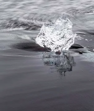 Glacial ice 写真素材