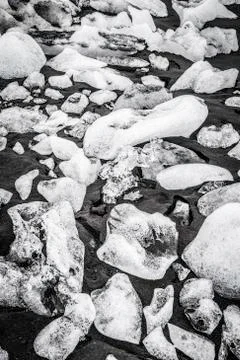 Glacial ice Stock Photos