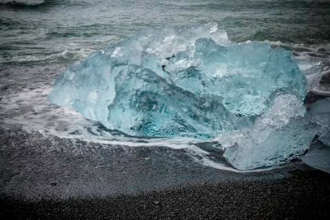 Glacial ice Stock Photos