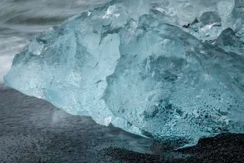 Glacial ice Stock Photos