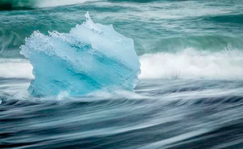 Glacial ice Stock Photos