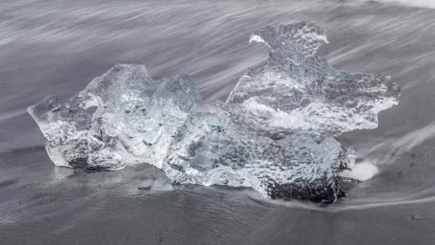 Glacial ice 스톡 사진