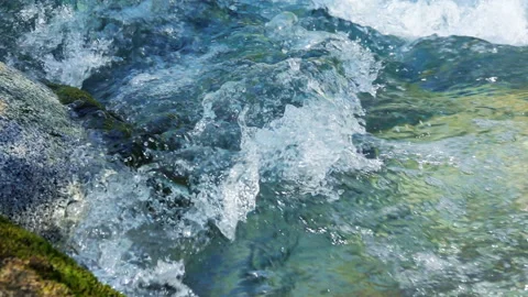 Glacial Mountain River 5 動画素材 90232725