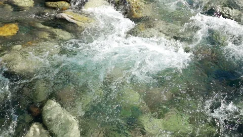 Glacial Mountain River 9 動画素材 90232920