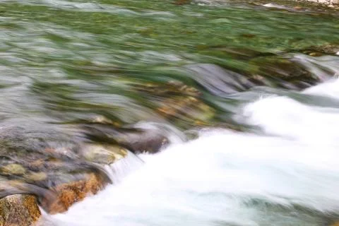 Glacial river Stock Photos