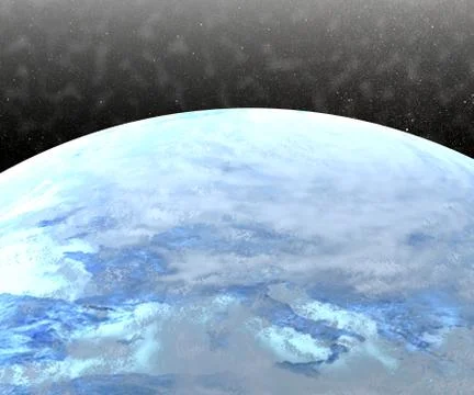 Glacial world Stock Illustration