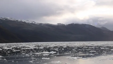 Glacier in Alaska 15 Stock Footage 81371541
