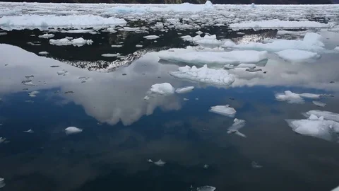 Glacier in Alaska 8 Stock Footage 81371535