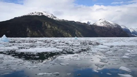 Glacier in Alaska 9 Stock Footage 81371357