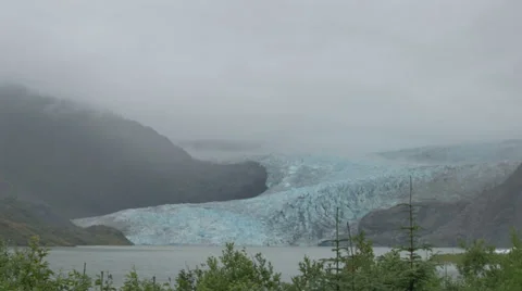 Glacier in Alaska Stock Footage 32737121