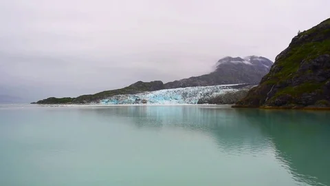 Glacier in Alaska Stock Footage 80896473