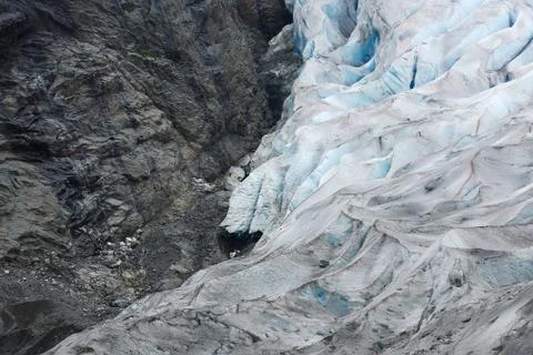 Glacier in alaska Stock Photos