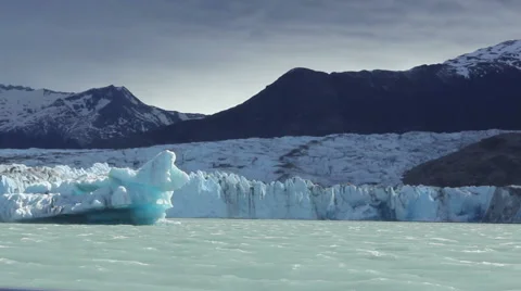 Glacier and Mountains Stock Footage 46626271