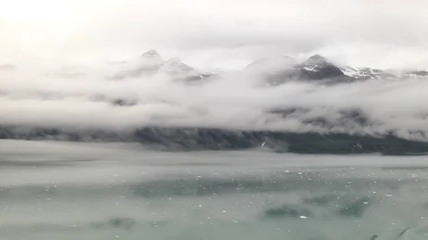Glacier Bay Cloud Time-Lapse - Stunning Reflections! Stock-Footage 84292112