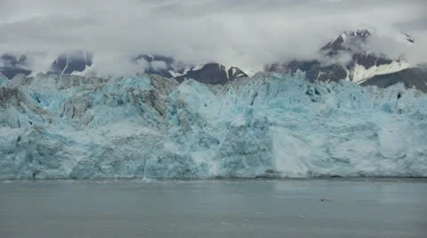 Glacier Calving Stock Footage 26235831