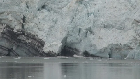 Glacier Calving Stock Footage 85535775